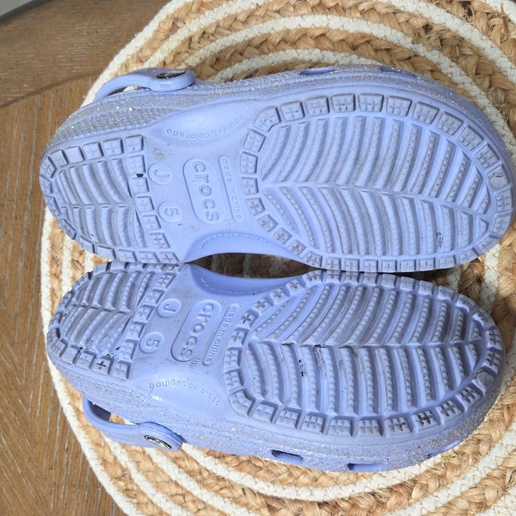 Crocs Iridescent Moon Jelly Classic Clogs - Picture 8 of 10